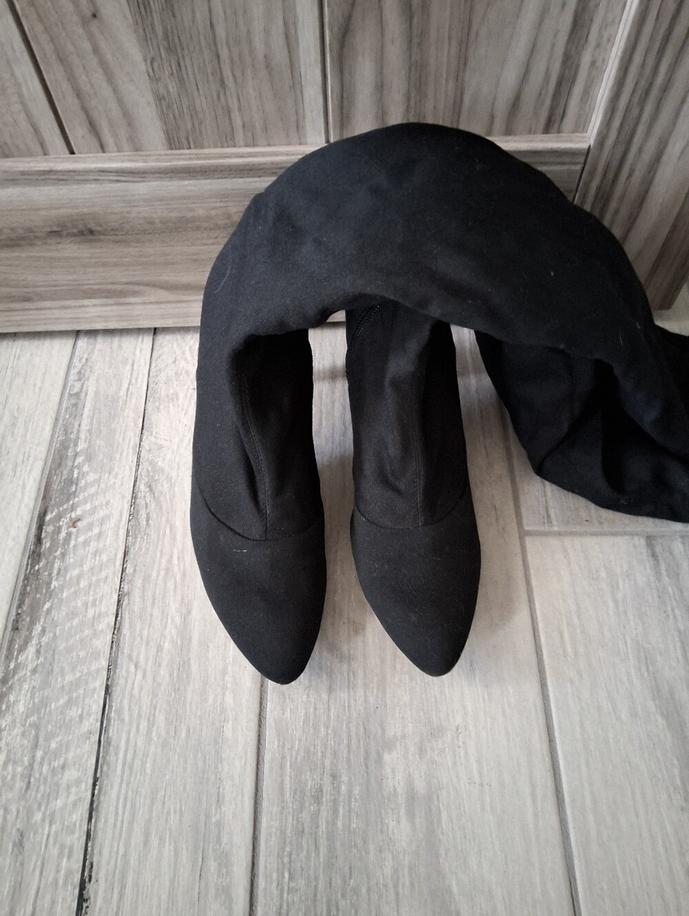 Nine West Black Stiletto Boots